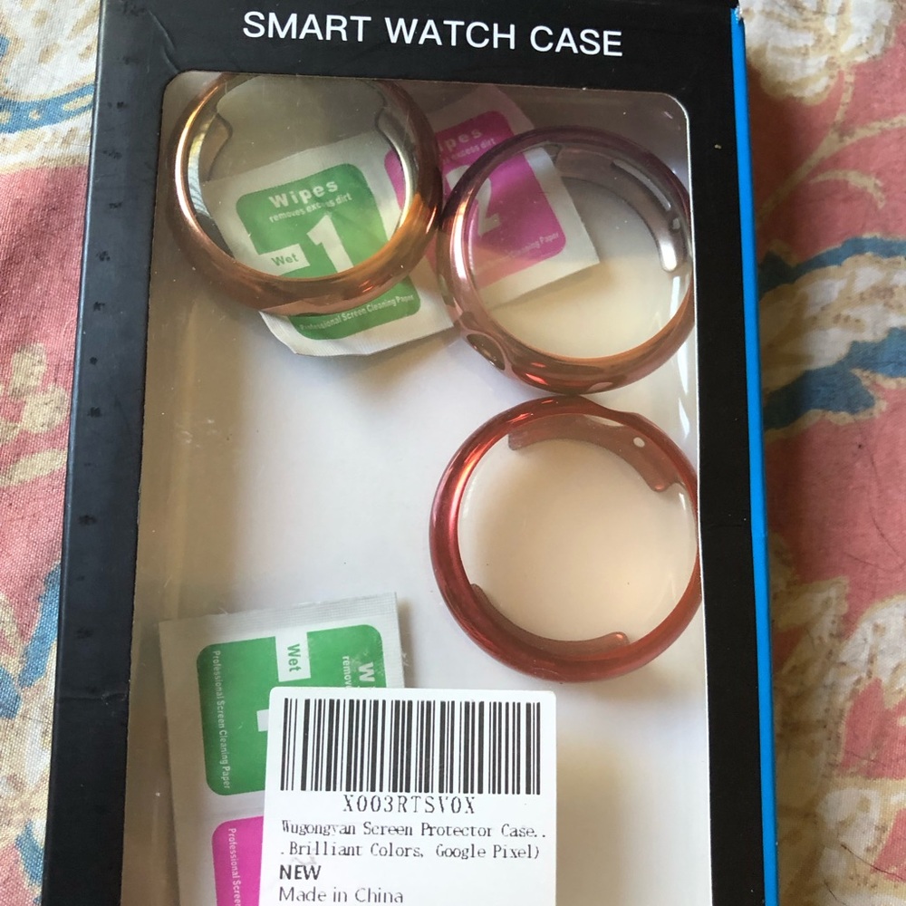 Universal Smartwatch Case - Rose Gold Accent